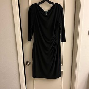 Ralph Lauren classic black dress size 14